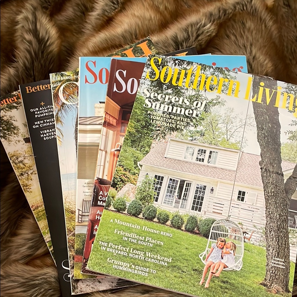 Southern Living, Coastal Living and BHG Magazine Collection